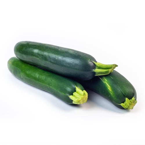 Courgettes vertes 20 à 25 lb
