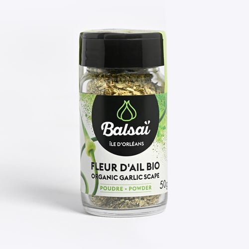 Fleur d'ail biologique en flocon 50 g