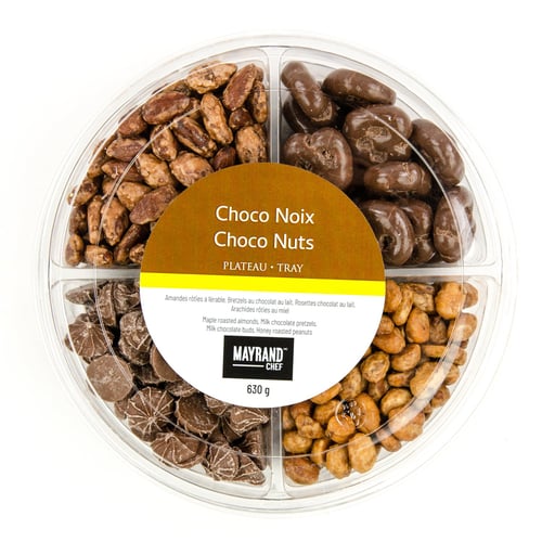 Plateau choco noix 630 g