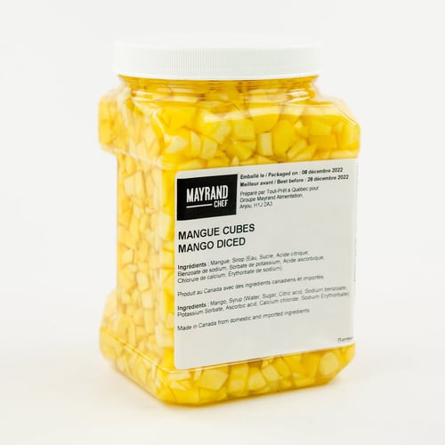 Mangue en cubes 2 L