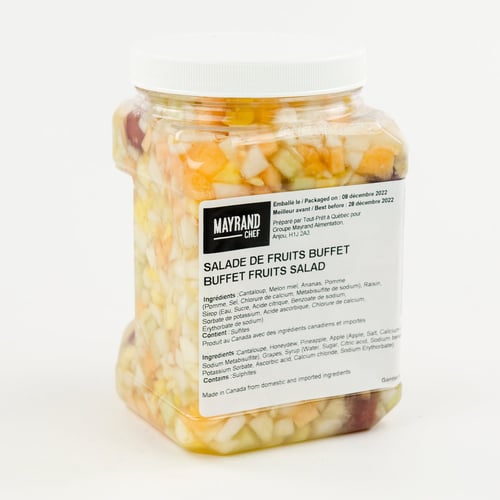 Salade de fruits coupe buffet 2 L