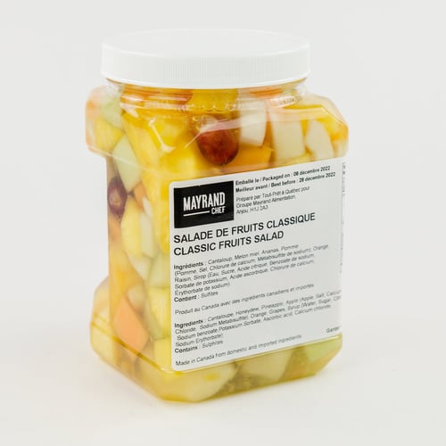 Salade de fruits classique sans melon 2 L