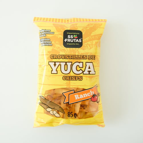Croustilles yuca ranch
