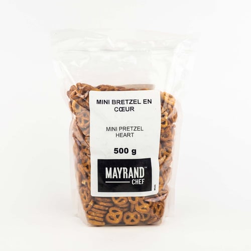 Mini bretzel en cœur 500 g