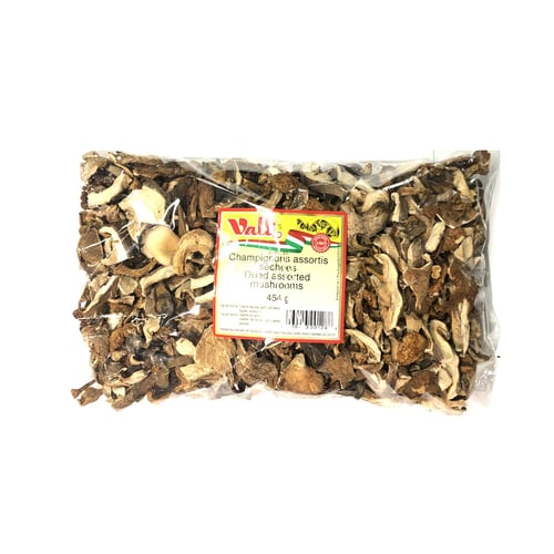 Champignons séchés assortis 454 g