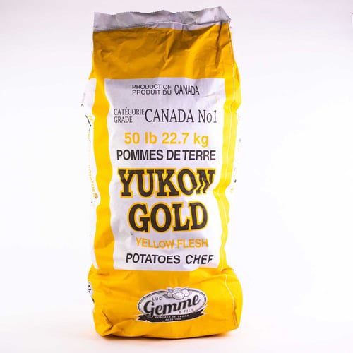 Pommes de terre jaunes 50 lb