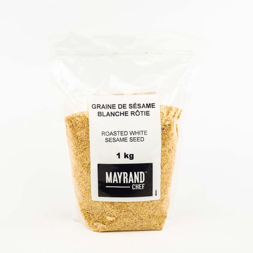 Graines de sésame blanches rôties 1 kg