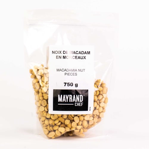Morceaux de noix de macadam 750 g