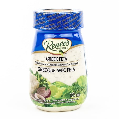 Vinaigrette grecque avec féta 355 ml