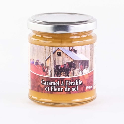 Caramel à d'érable et fleur de sel du Québec 250 g