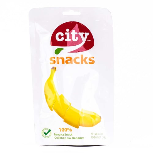 Collation aux bananes lyophilisées 17 g