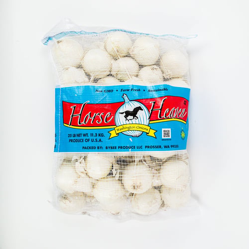 Oignon blanc 25 lb