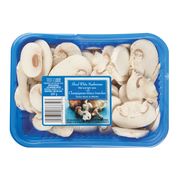 Tranches de champignons blancs