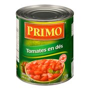 Tomates en dés
