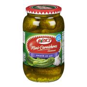 Mini-cornichons à l'aneth et à l'ail