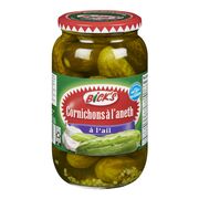 Cornichons à l'aneth et à l'ail