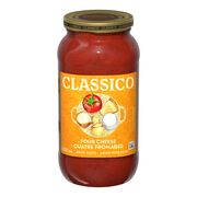 Sauce pour pâtes aux quatre fromages