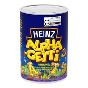 Pâtes alphabet en sauce tomate