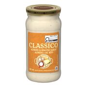 Sauce pour pâtes Alfredo et ail rôti