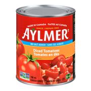 Tomates en dés sans sel ajouté