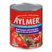 Tomates en dés avec épices italiennes