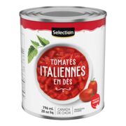Tomates italiennes en dés