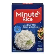 Riz blanc à grains longs précuit