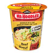 Soupe de nouilles instantanée à saveur de bœuf
