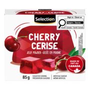 Gelée en poudre à la cerise