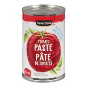Pâte de tomates à faible teneur en sodium