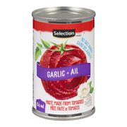 Pâte de tomates à l'ail