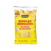 Croustilles ondulées nature