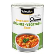 Soupe aux légumes condensée