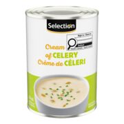 Soupe crème de céleri condensée