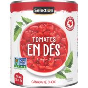 Tomates en dés