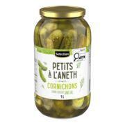 Petits cornichons à l'aneth