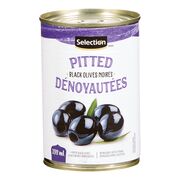 Olives noires dénoyautées