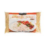 Riz étuvé à grains longs