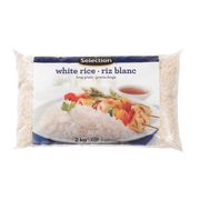 Riz blanc à grains longs