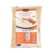 Riz à grains longs étuvé