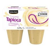 Poudings au tapioca