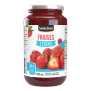 Tartinade aux fraises légère