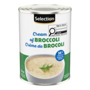 Soupe crème de brocoli condensée à faible teneur en gras