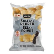 Croustilles au sel et poivre