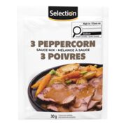 Mélange à sauce aux trois poivres