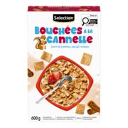 Céréales bouchées à la cannelle