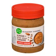 Beurre d'amandes croquant