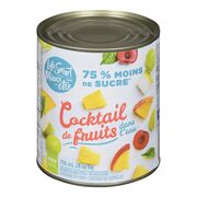 Cocktail de fruits dans l'eau réduit en sucre