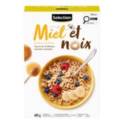 Céréales au miel et aux noix