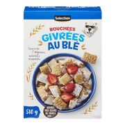 Céréales bouchées givrées au blé